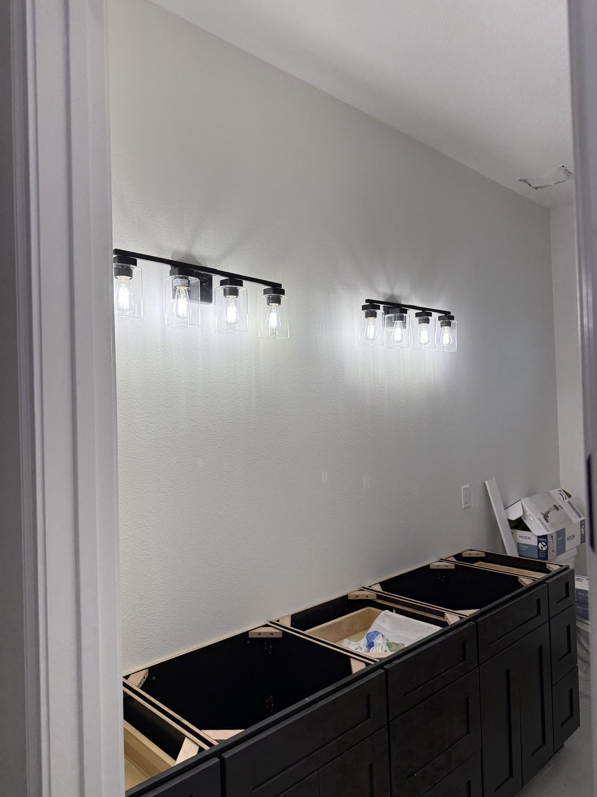 New-construction electrical on a 4,500 sq ft custom home - L Section