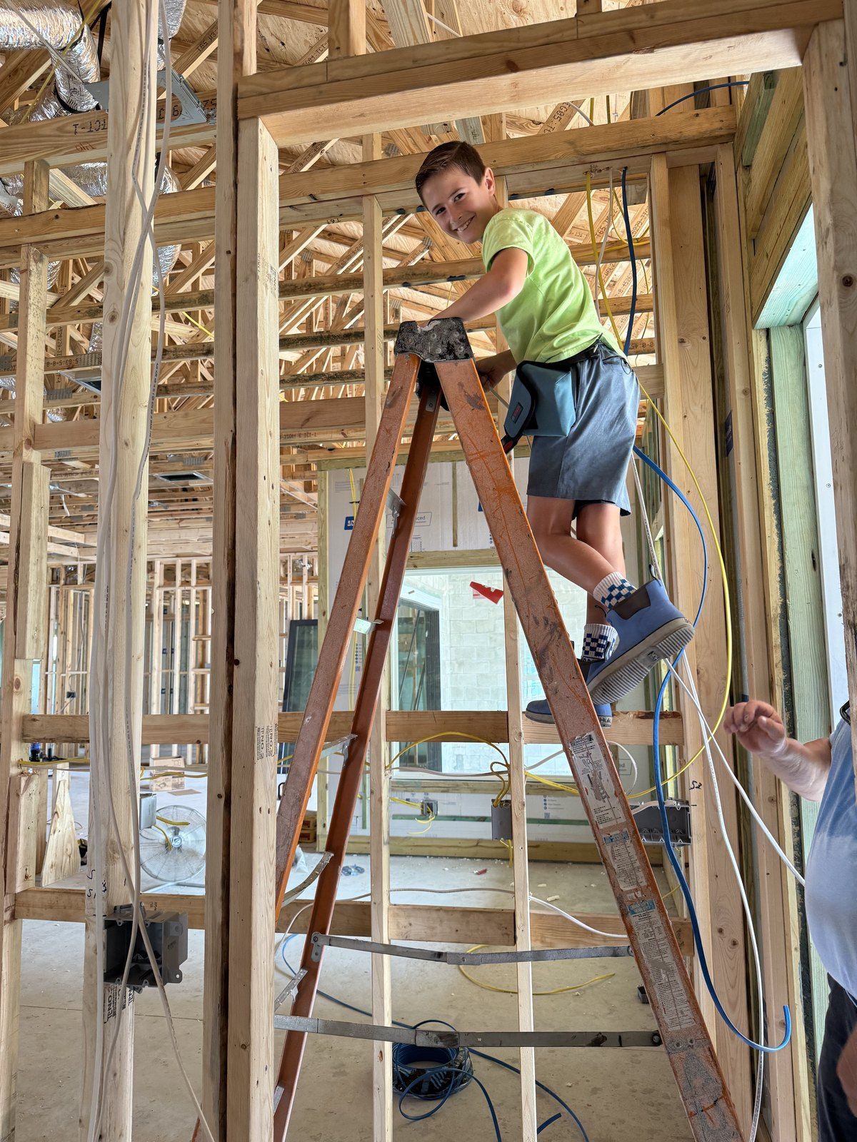 Custom home electrical - 4,500 sq ft new build, L Section, Palm Coast