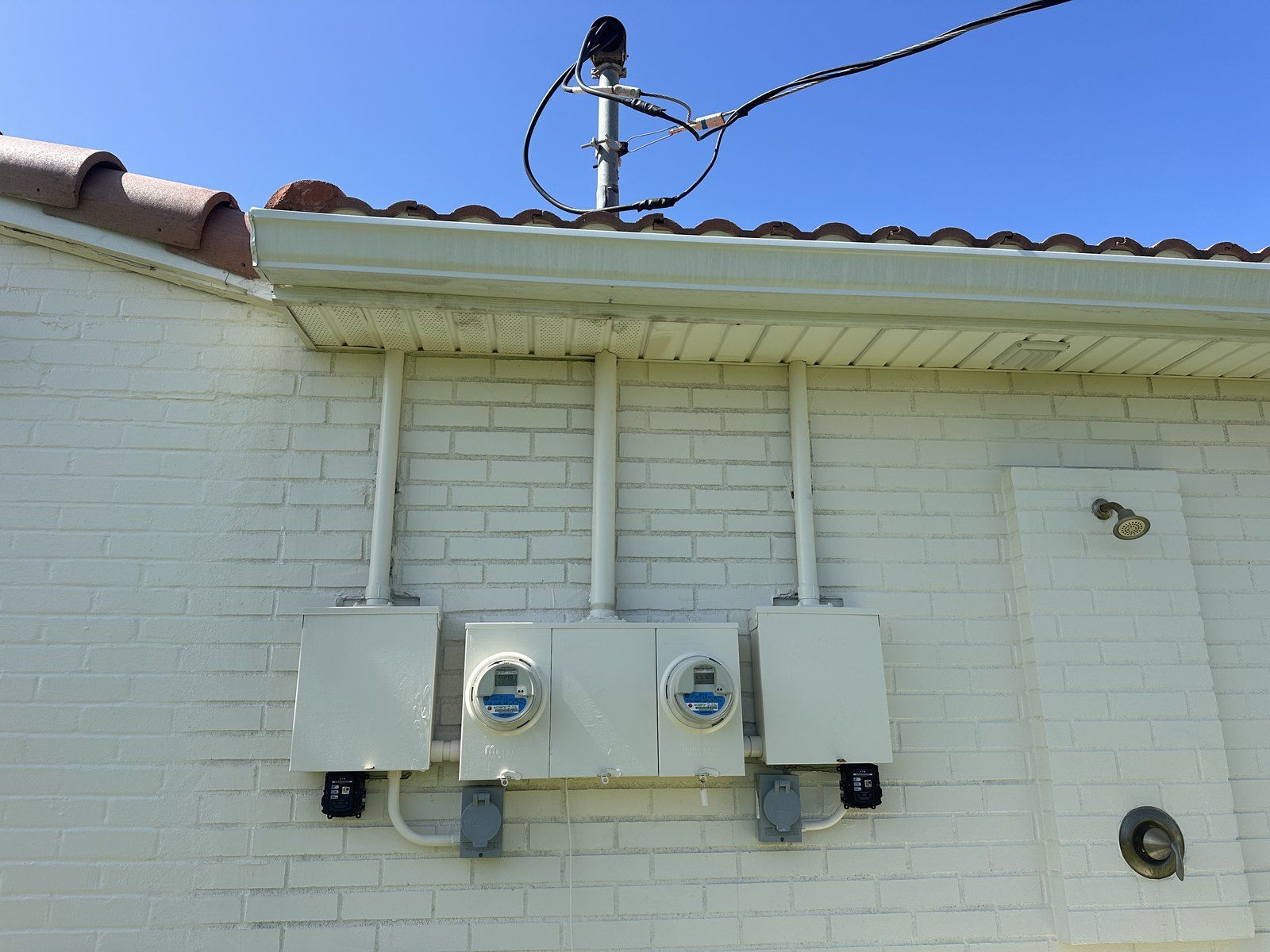 Two 30 amp generator hookups with interlocks at a duplex — Ormond Beach