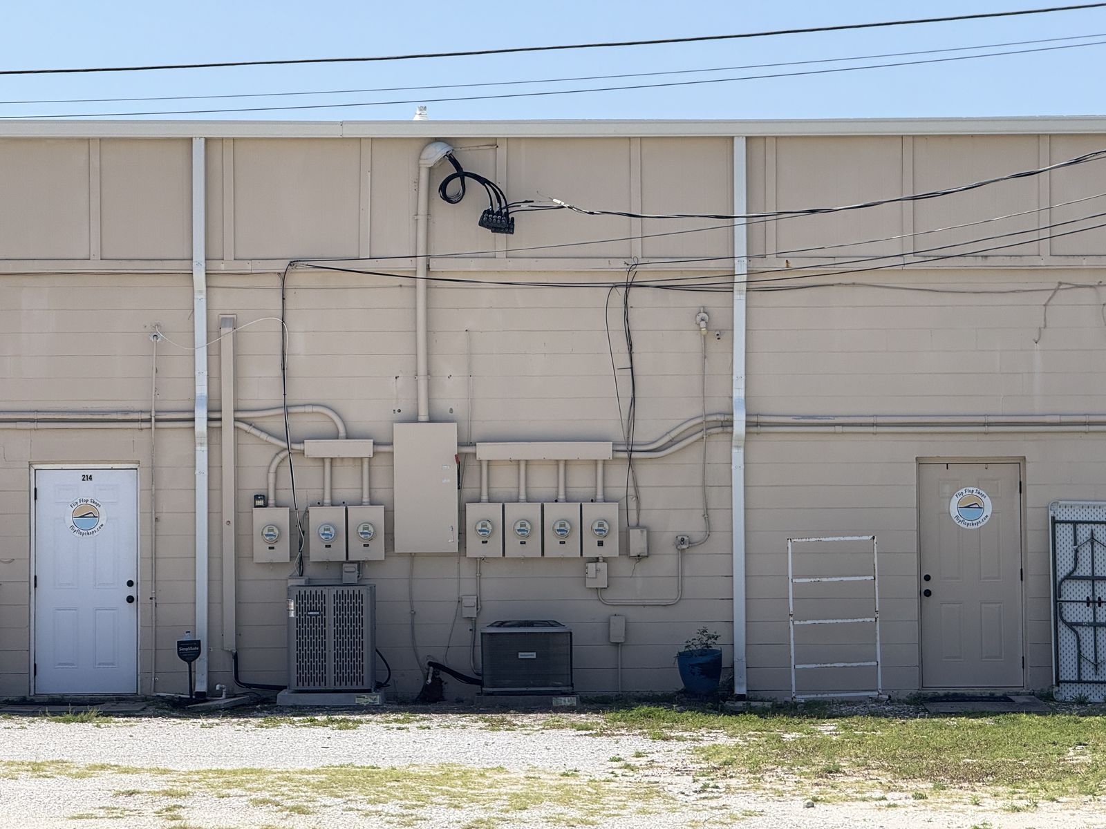Commercial meter bank six years after installation, still in great shape — Flagler Beach